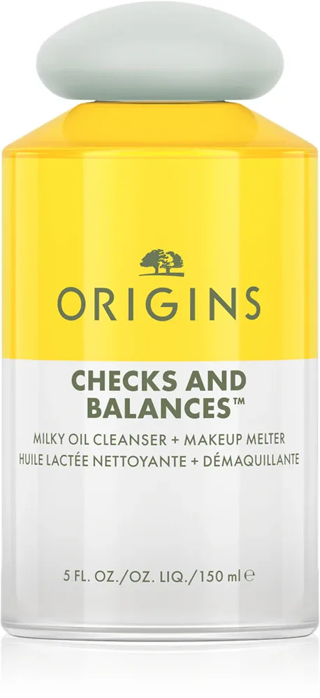 Origins Checks and Balances Milky Oil Cleanser + Makeup Melter - Масло для очищения кожи от макияжа, 150 мл