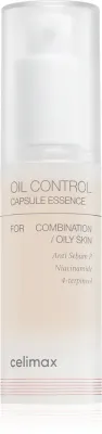 celimax Oil Control Capsule Essence - Сияющая эссенция для жирной и проблемной кожи, 30 мл