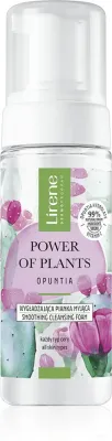 Lirene Power of Plants Opuntia - Нежная очищающая пенка с эффектом смягчения, 150 мл