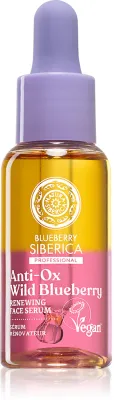 Natura Siberica Anti-Ox Wild Blueberry - Сыворотка для лица, восстанавливающая, 30 мл