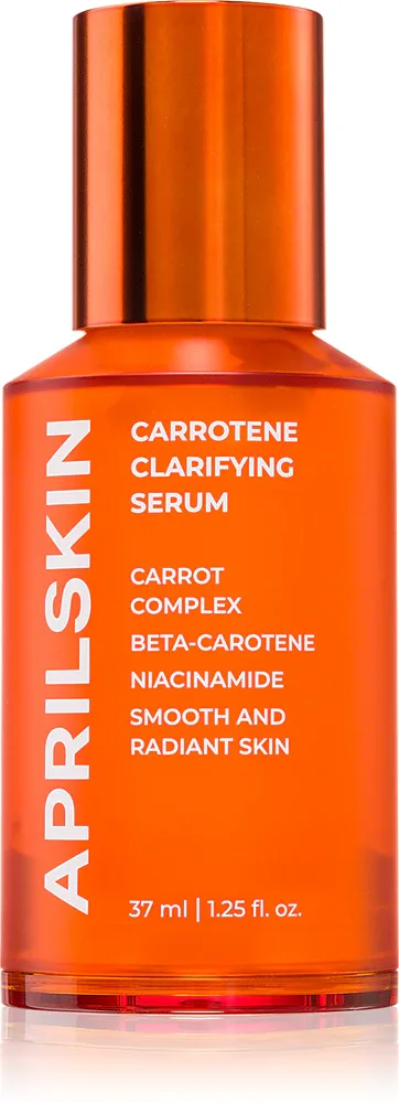 APRILSKIN Carrotene Clarifying Serum - Сыворотка для лица, улучшающая цвет лица и качество кожи с бета-каротином, 37 мл