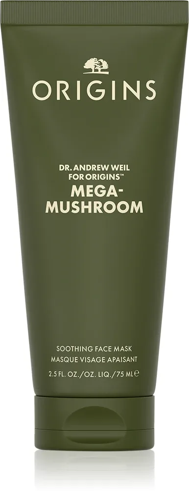 Origins Dr. Andrew Weil for Origins Mega-Mushroom Relief & Resilience Soothing Face Mask - Регенерирующая увлажняющая маска для лица, 75 мл