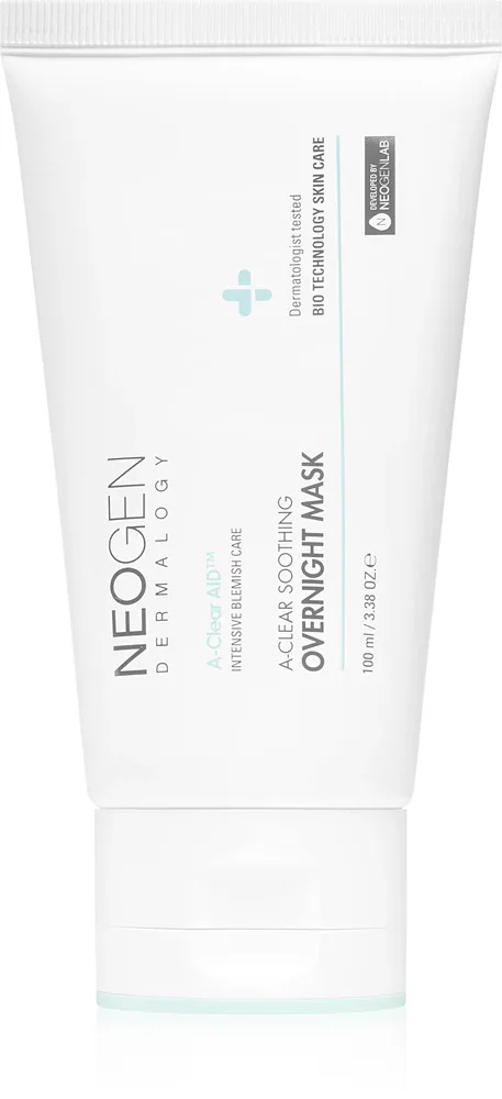 Neogen Dermalogy A-Clear Soothing Overnight Mask - Успокаивающий крем для проблемной кожи, 100 мл
