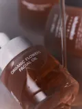 WHAMISA Organic Flowers Facial Oil Deep Rich - Крем для лица для увлажнения и упругости кожи, 32 мл — фото 4