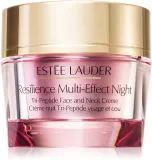 Estee Lauder Resilience Multi-Effect Night Tri-Peptide Face and Neck Creme - Подтягивающий ночной крем для лица и шеи, 50 мл — фото 1