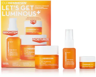 OLEHENRIKSEN Let's Get Luminous+ - Набор для ухода за кожей лица