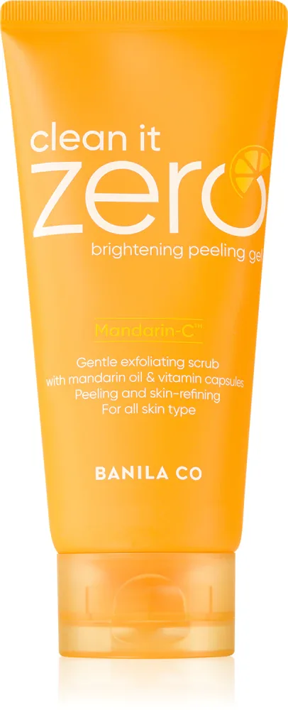 Banila Co. clean it zero Mandarin-C brightening - Смягчающий пилинг-гель с осветляющим эффектом, 120 мл