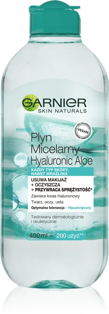 Garnier Skin Naturals Hyaluronic Aloe - Мицеллярная вода, 400 мл