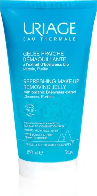 Uriage Eau Thermale Make-Up Removing Jelly - Очищающий гель для жирной и комбинированной кожи, 150 мл
