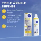 NIVEA Q10 Anti-Wrinkle - Ультра легкий флюид SPF 50, 40 мл — фото 2