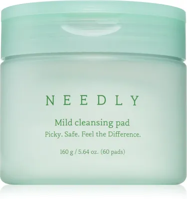 NEEDLY Mild Cleansing Pad - Пилинговые диски для идеального очищения кожи, 60 шт