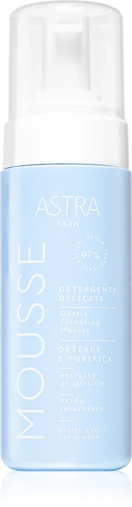 Astra Make-up Skin - Нежная очищающая пенка для лица, 150 мл