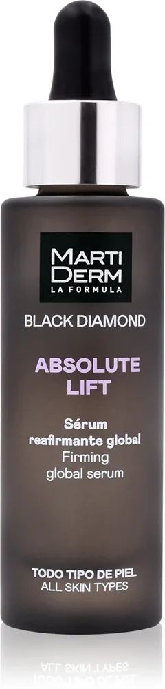 MartiDerm Black Diamond Absolute Lift Serum - Сыворотка для лица, укрепляющая и подтягивающая, 30 мл