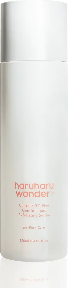 Haruharu Wonder Centella 3% PHA Gentle Liquid Exfoliating Serum - Легкое сыворотка с эффектом отшелушивания, 120 мл