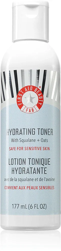 First Aid Beauty Hydrating Toner - Увлажняющий тоник для нормальной и смешанной кожи, 177 мл