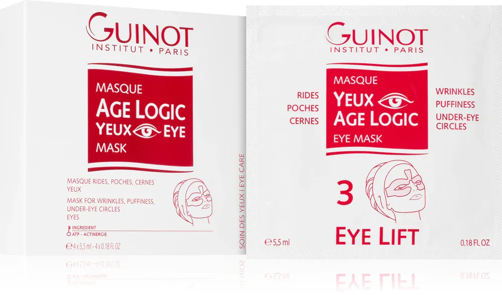 Guinot Age Logic - Маска для глаз против старения, 4 шт