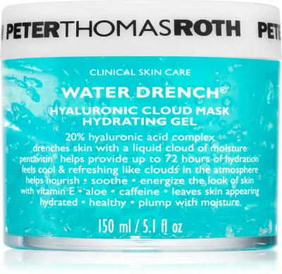 Peter Thomas Roth Water Drench Hyaluronic Cloud Mask Hydrating Gel - Увлажняющая гелевая маска с гиалуроновой кислотой, 150 мл