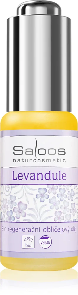 Saloos Bio Skin Oils Lavender - Крем для лица, успокаивающий и восстанавливающий кожу, 20 мл