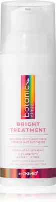 OnlyBio Botanic Clinic Bright Treatment - Крем на ночь против пигментации, 50 мл