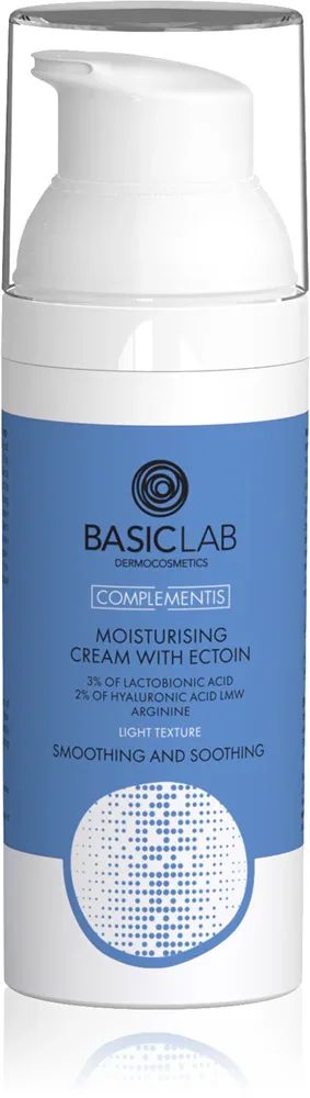BasicLab Dermocosmetics Complementis - Легкий увлажняющий крем для чувствительной, нормальной и смешанной кожи, 50 мл