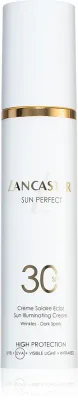 Lancaster Sun Perfect Sun Illuminating Cream SPF 30 - Осветляющий крем для лица против морщин и пигментных пятен SPF 30, 50 мл