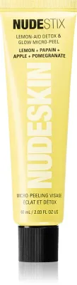 Nudestix Nudeskin Lemon-Aid Detox & Glow Micro-Peel - Осветляющий пилинг для лица, 60 мл