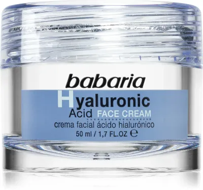 Babaria Hyaluronic Acid - Крем увлажняющий для лица, 50 мл