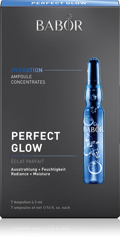 Сыворотка для лица BABOR Ampoule Concentrates Perfect Glow в ампулах, для сияния кожи, 7 × 2 мл