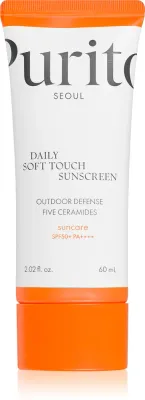 Purito Daily Soft Touch Sunscreen - Легкий защитный крем для лица SPF 50+, 60 мл