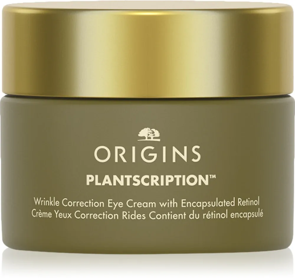 Origins Plantscription Wrinkle Correction Eye Cream With Encapsulated Retinol - Крем для глаз с увлажняющим и разглаживающим действием с ретинолом, 15 мл