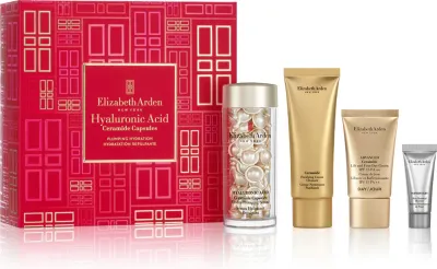 Elizabeth Arden Hyaluronic Acid Ceramide Capsules Hydra-Plumping Serum - Подарочный набор для женщин