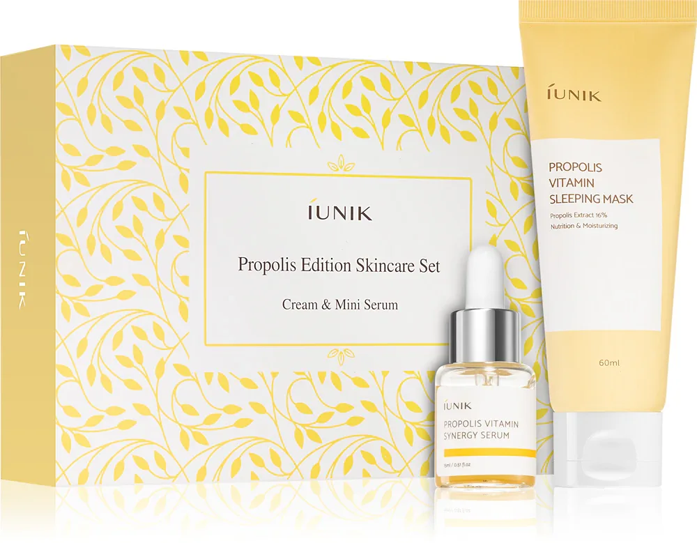 iUnik Propolis Vitamin - Набор для осветления и увлажнения лица
