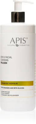 Apis Natural Cosmetics Ceramide Repair - Нежный очищающий эмульсия с керамидами, 500 мл