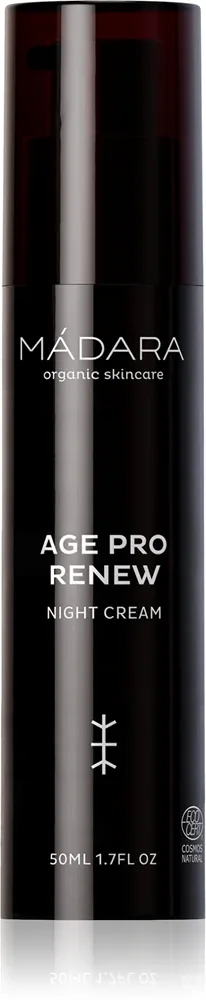 MÁDARA Age Pro Renew - Восстанавливающий ночной крем для зрелой кожи, 50 мл