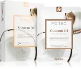 FOREO Farm to Face Sheet Mask Coconut Oil - Питательная маска в тканевом листе, 3 мл — фото 1