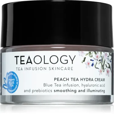 Teaology Hydrating Peach Tea Hydra Cream - Розовый крем для лица, увлажняющий и осветляющий, 50 мл