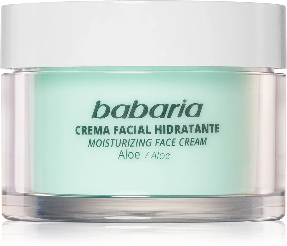 Babaria Aloe Vera - Увлажняющий крем с алоэ, 50 мл