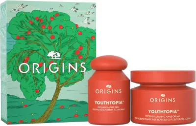 Origins Holiday Youthtopia Plumping & Smoothing - Подарочный набор против морщин, 1 шт