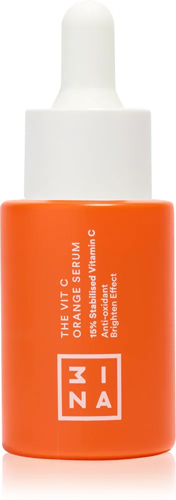 3INA The Vit C Orange Serum - Сыворотка для лица с витамином C, которая придает сияние, 30 мл
