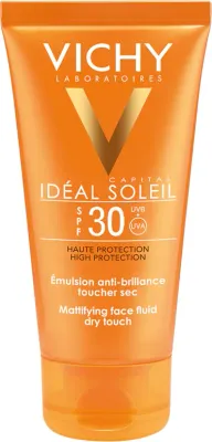 Vichy Capital Soleil - Матирующий защитный флюид для лица SPF 30, 50 мл