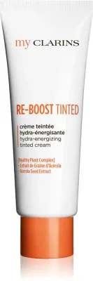 Крем для лица тонирующий My Clarins Re-Boost Hydra Energizing Tinted Cream увлажняющий, для всех типов кожи, 50 мл