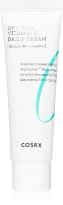 Cosrx AHA/BHA Vitamin C Daily Cream - Крем для лица с эффектом смягчения и осветления, 50 мл