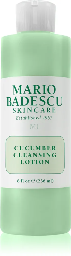 Mario Badescu Cucumber Cleansing Lotion - Тоник для лица, успокаивающий и очищающий, для жирной и комбинированной кожи, 236 мл