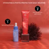 Apivita Bee Sun Safe Hydra Fresh Face Gel-Cream SPF50 - Увлажняющий крем-гель SPF 50, 50 мл — фото 5