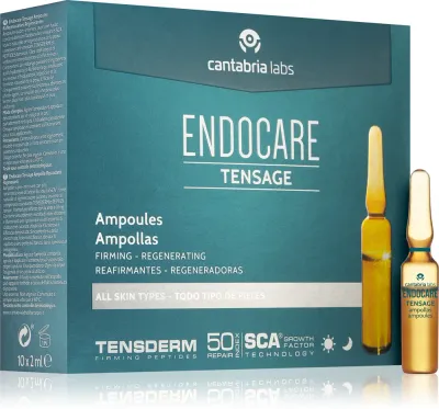 Endocare Tensage - Ампулки с укрепляющим эффектом, 10 мл
