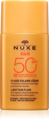 Nuxe Sun Light Fluid Hifh Protection - легкий защитный флюид SPF 50, 50 мл