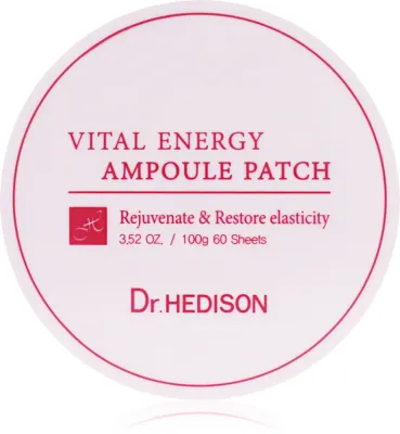 Dr. HEDISON Rejuvenate & Restore Elasticity - Гидрогелевая маска вокруг глаз против старения, 60 шт