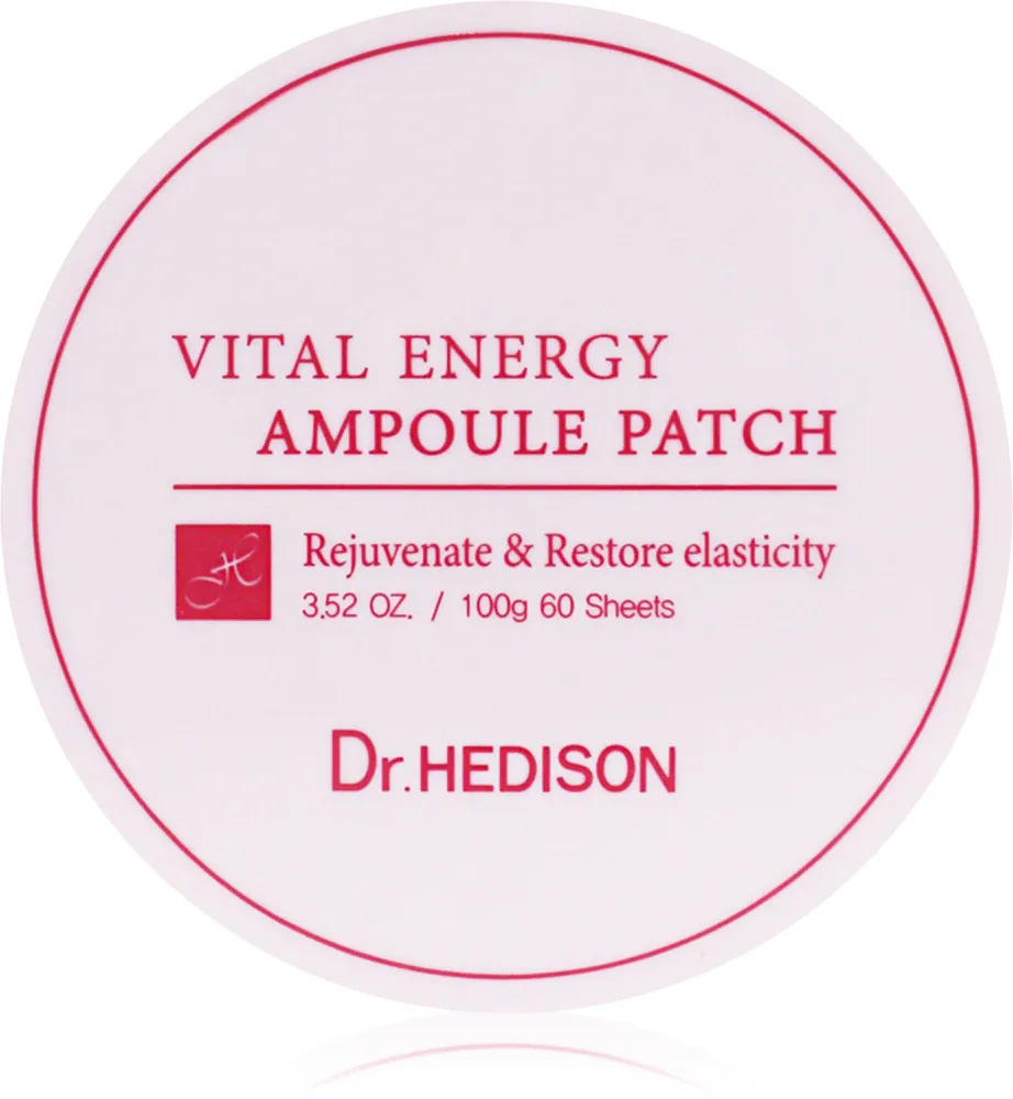 Dr. HEDISON Rejuvenate & Restore Elasticity - Гидрогелевая маска вокруг глаз против старения, 60 шт
