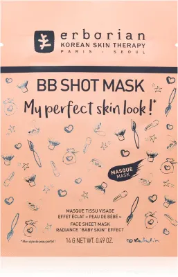 Erborian BB Shot Mask - Маска в тканевом покрытии с осветляющим действием, 14 г