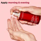 Clarins Super Restorative Remodelling Serum - Активная сыворотка для разглаживания контуров лица, 30 мл — фото 6